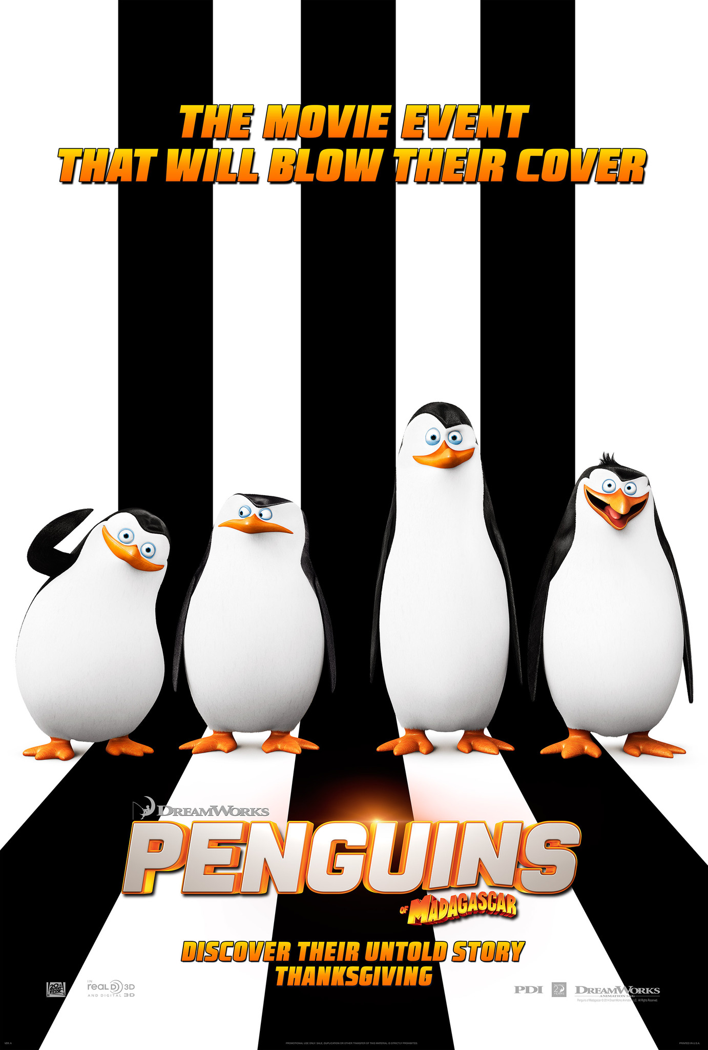 Penguins of Madagascar (2014) เพนกวินจอมป่วน ก๊วนมาดากัสการ์